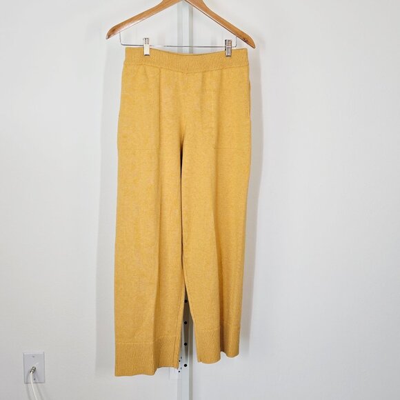 FREE PEOPLE WOMEN'S solar cardigan sweater set gold heather Size M NEW - Picture 10 of 12